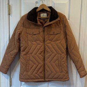 Women’s Yellowstone Quilted Barn Coat Size M